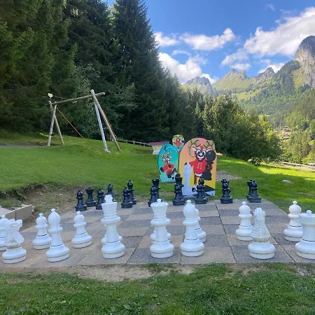 Alpine In Swiss Village Of