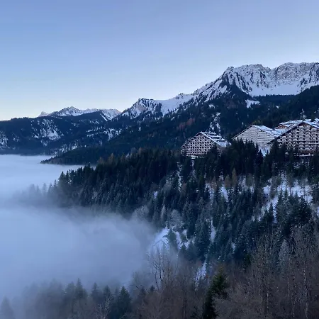 Alpine In Swiss Village Of