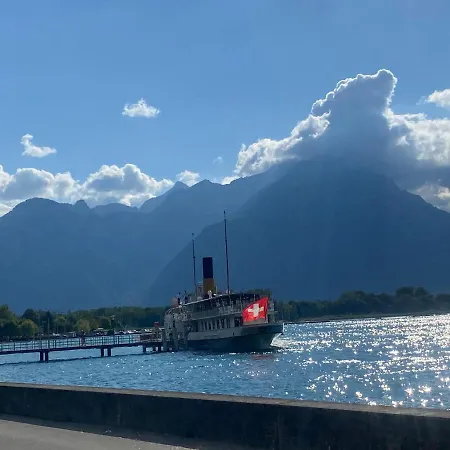 Alpine In Swiss Village Of Apartment