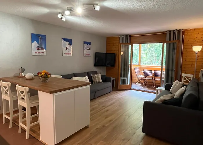 Apartmán Alpine In Swiss Village Of